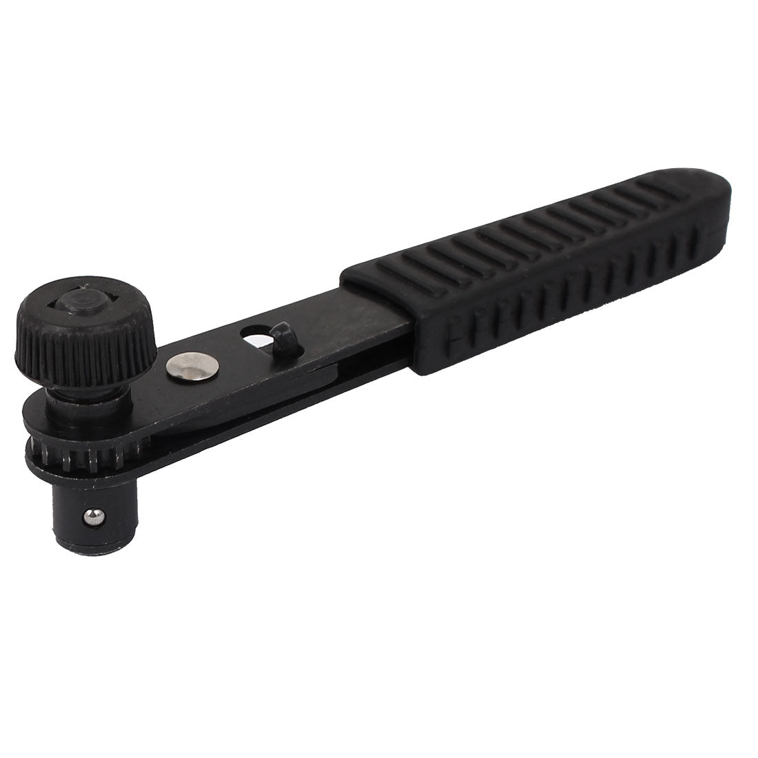 Harfington 1/4" Hex Socket Rotating Torque Ratchet Wrench Black