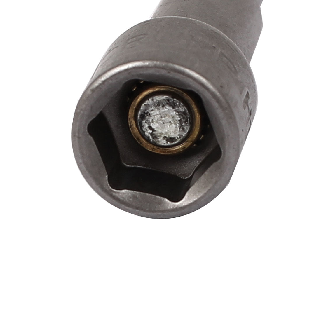 Harfington Hex Shank 10mm Metal Magnetic Socket Nut Driver Gray 100mm Length
