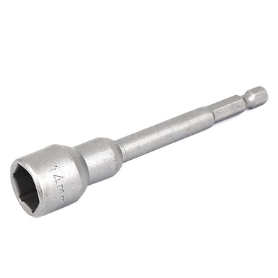 Harfington Metric 14mm Hex Socket Magnetic Nut Driver Set Adapter Drill Bit 100mm Long