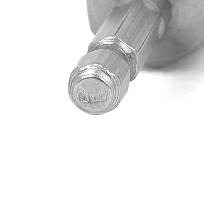 Harfington H16 80mm Long 1/4" Shank 16mm Hex Socket Impact Nut Setter Driver Bit Adapter