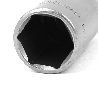 Harfington H16 80mm Long 1/4" Shank 16mm Hex Socket Impact Nut Setter Driver Bit Adapter