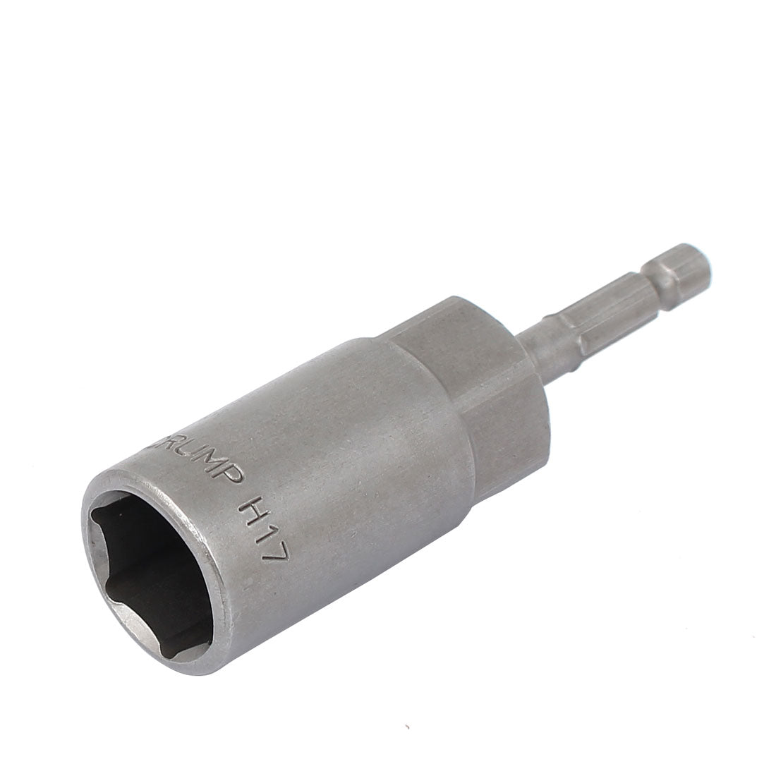 Harfington 80mm Length H17 Hex Socket Impact Nut Setter Driver Bit Adapter