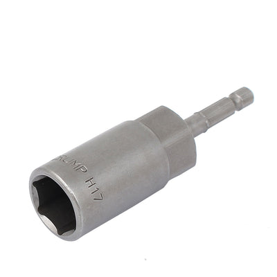 Harfington 80mm Length H17 Hex Socket Impact Nut Setter Driver Bit Adapter