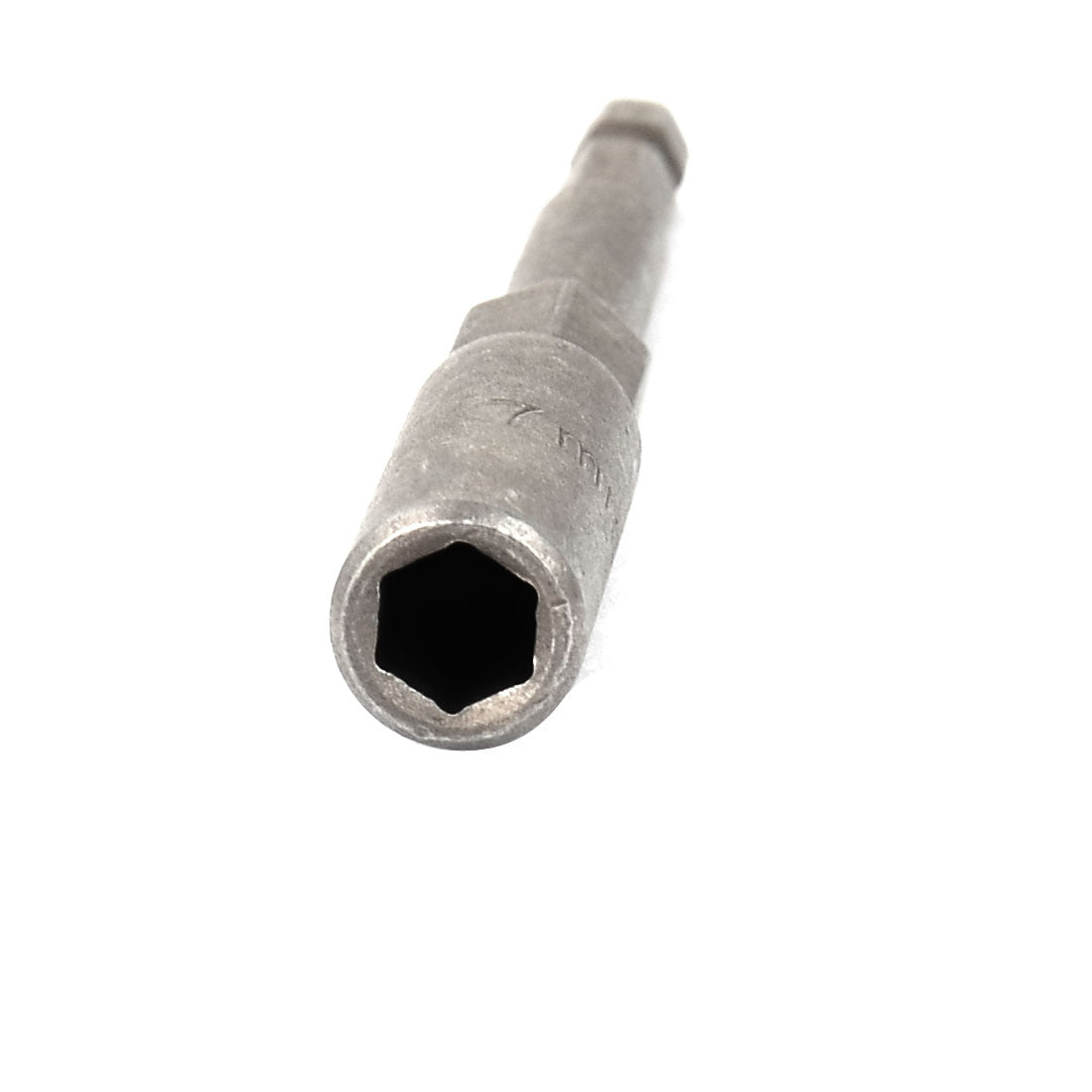 Harfington 1/4" Hexagon Shank 7mm Hex Socket Nut Driver Adapter Bit 100mm Long