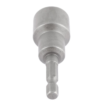 Harfington 24mm x 65mm Metal Magnetic Hex Socket Nut Driver Bit Hardware Gray
