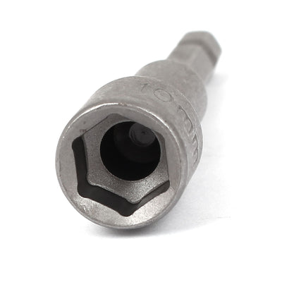 Harfington 10mm Hex Socket Spanner Nut Setter Driver Bit Tool 65mm Length Non Magnetic