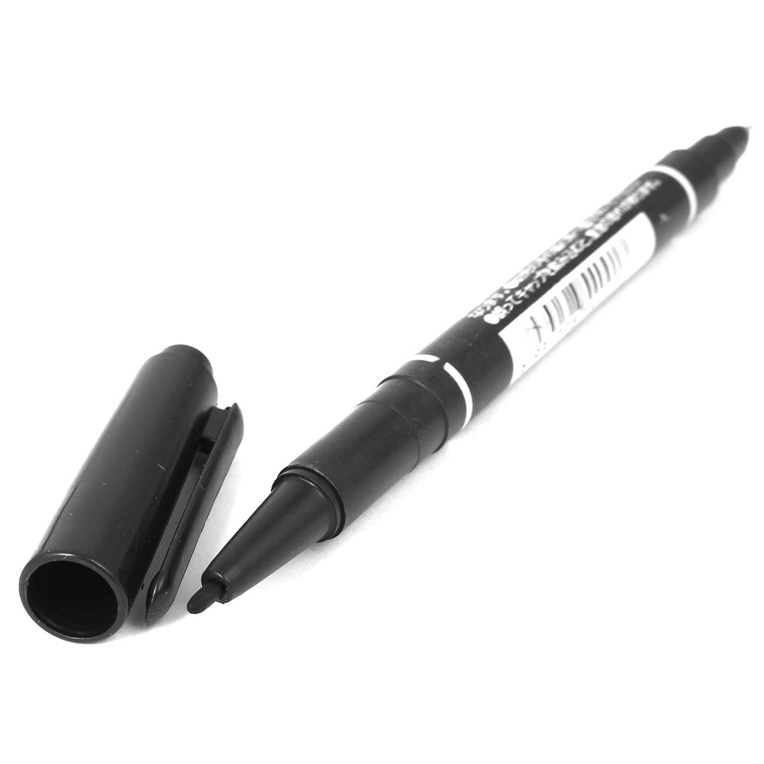 Harfington 10pcs Double Marker Black Ink Waterproof Marking Pen for   Officers