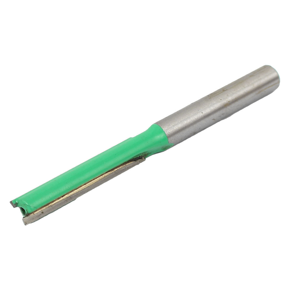 Harfington 1/4" Cutting Diameter 1/4" Shank Two Flutes Metal Straight Router Bit Green