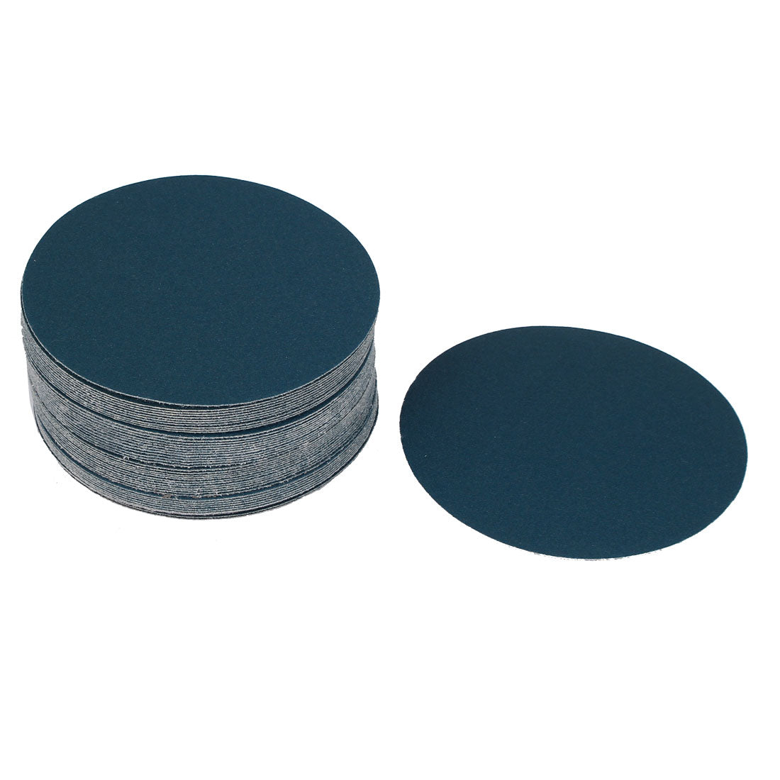 Harfington 5inch Flocking Sandpaper Auto Car Paint Polishing Sanding Disc 150 Grit 50pcs