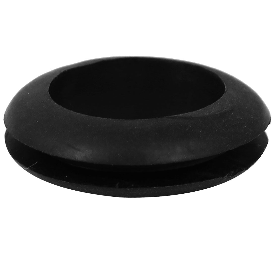 Harfington 18mm Inner Dia Rubber Ring Cable Wiring Grommets Gasket Black 70PCS