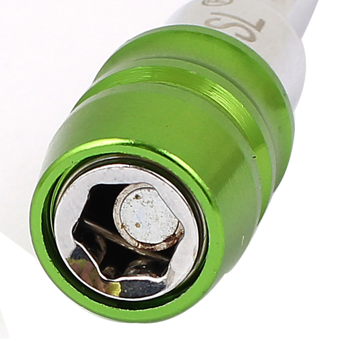 Harfington 6.3mm Hexagon Socket Spanner Magnetic Nut Driver Bit 60mm Long Green