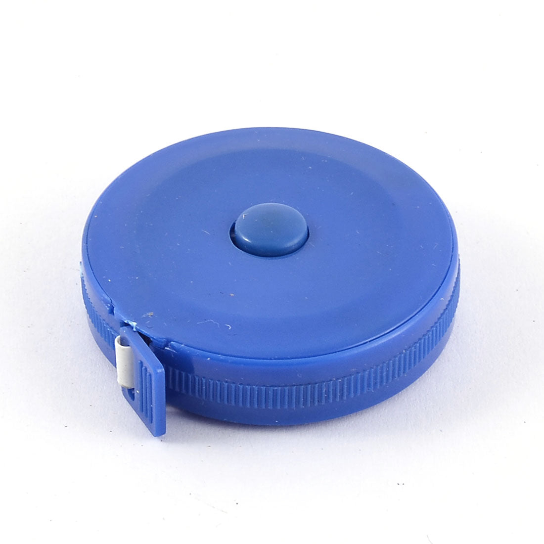 Harfington Housing Plastic Shell Retractable Lock Metric Measuring Tape Ruler Blue 10pcs
