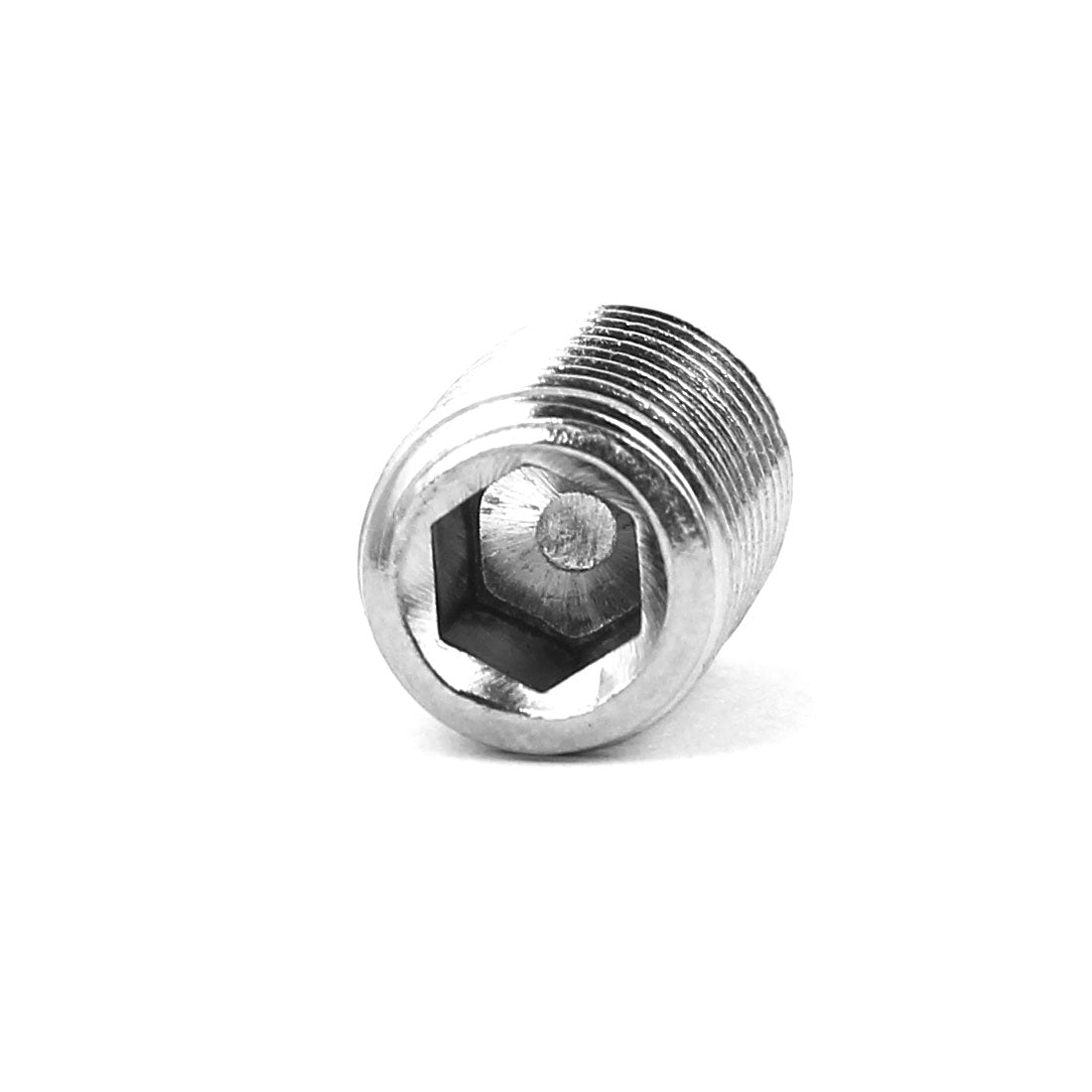 Harfington M10x20mm Stainless Steel Cone Point Hexagon Socket Grub Screws 10pcs