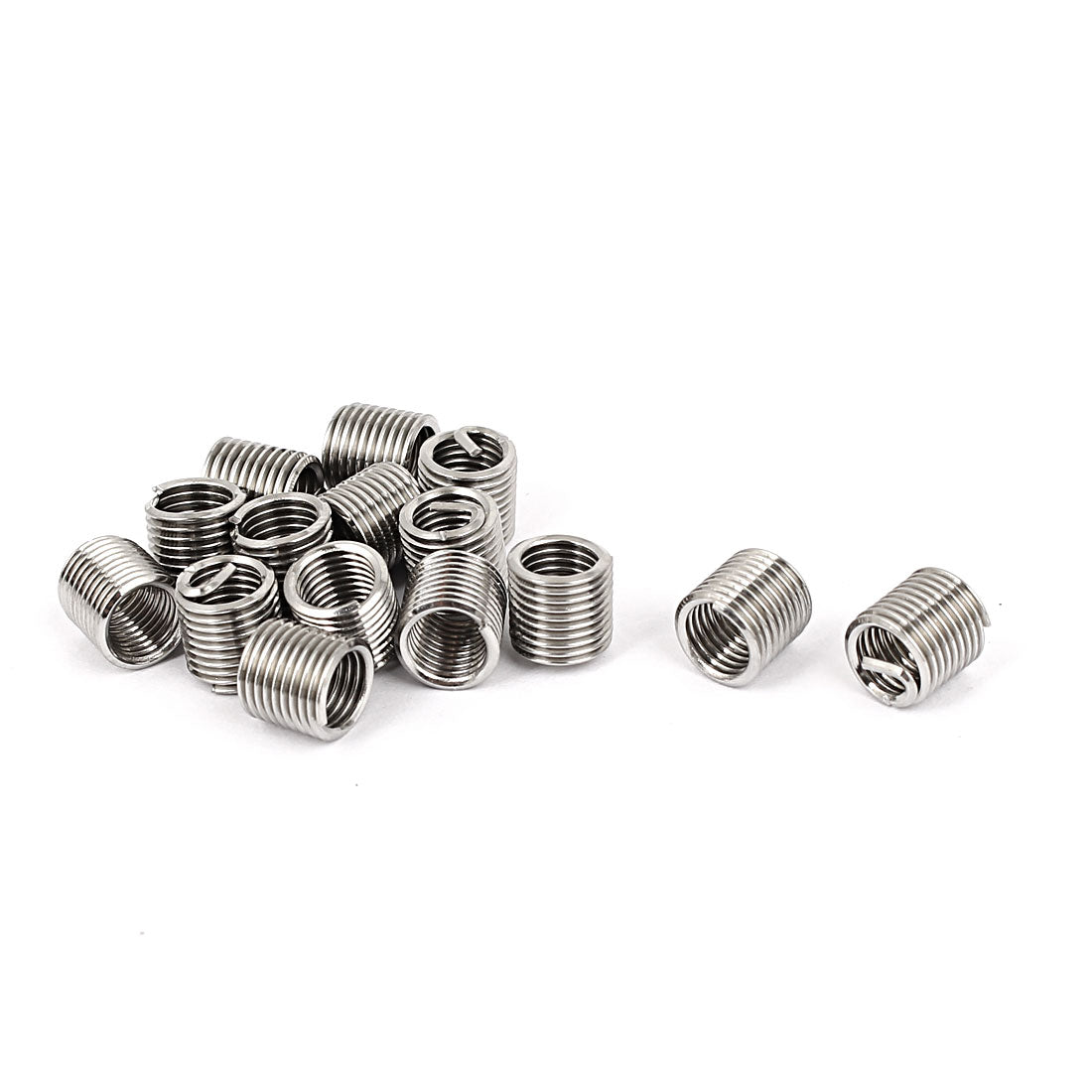 Harfington M5x0.8x2D spirale Type Free Running Wire Thread Repair Insert 15pcs