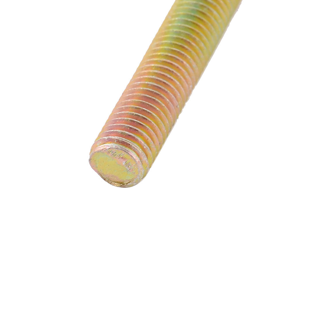 Harfington 1.25mm Pitch M8 x 55mm Metal Male Threaded Rod Bar Bronze Tone 6 Pcs