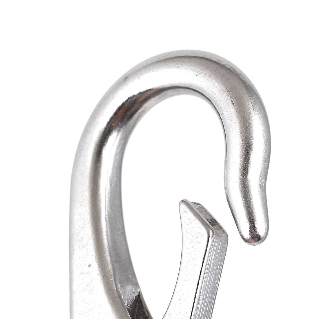 Harfington 100mm Length Stainless Steel Swivel Eye Boat Snap Hook 6mm Thickness