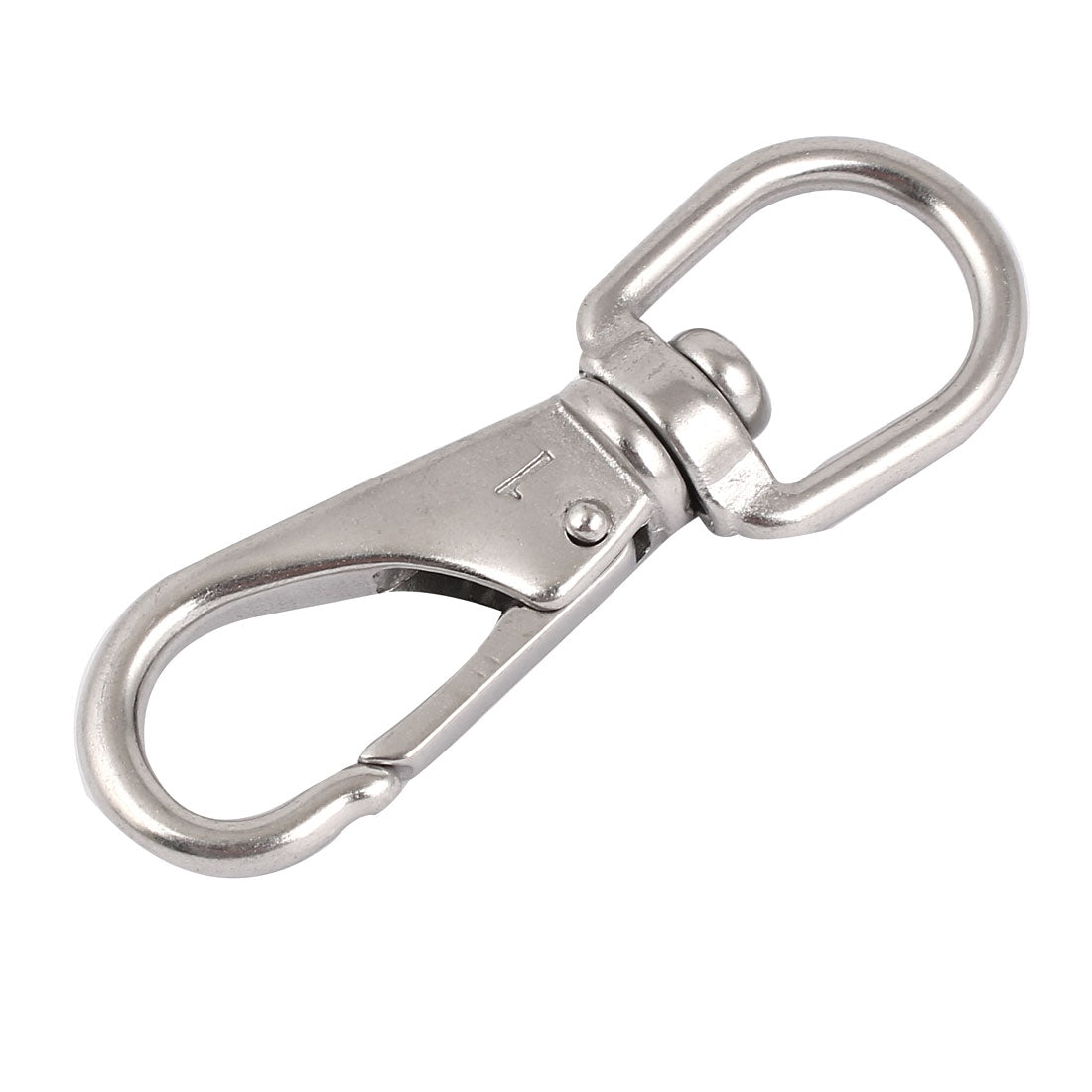 Harfington 5mm Thickness Stainless Steel Swivel Eye Lobster Snap Clasp Hook