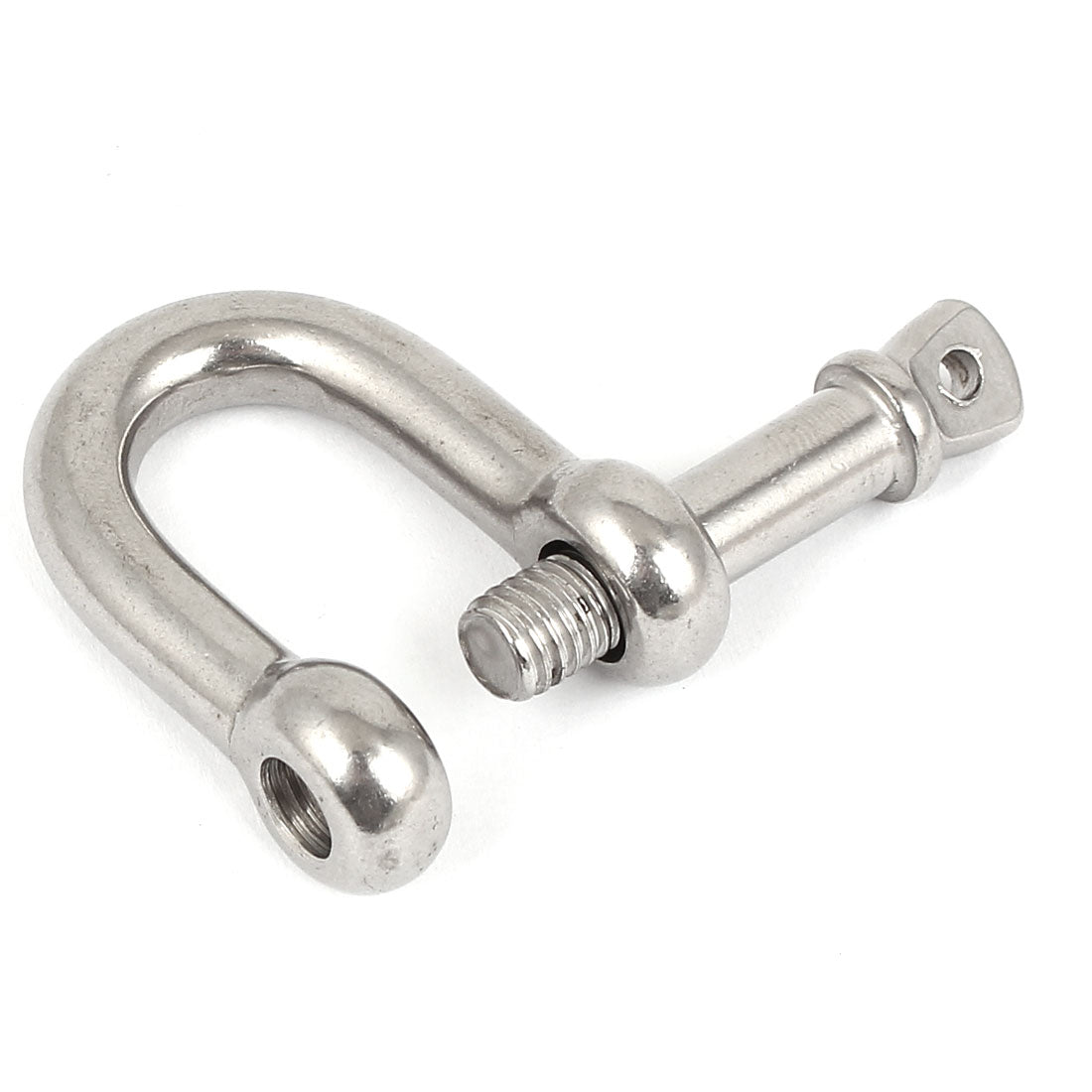 Harfington Ships Hardware Wire Rope Bow Link Chain Shackle 8mm Male Thread  2pcs
