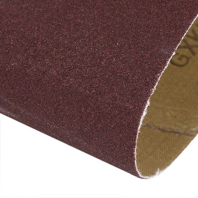 Harfington Woodworking 533mmx75mm 80 Grit Abrasive Sanding Belt Sandpaper 5pcs