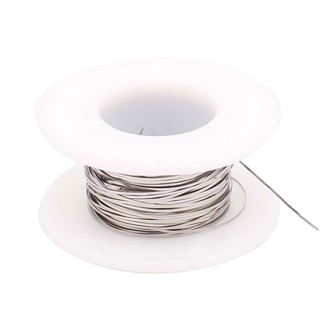 Harfington 15M 49Ft 0.1x0.5mm Nichrome Flat Heater Wire for Heating Elements