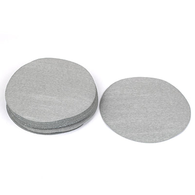 Harfington 5" Dia Polishing Round Sanding Flocking Sandpaper Disc 800 Grit 20 Pcs