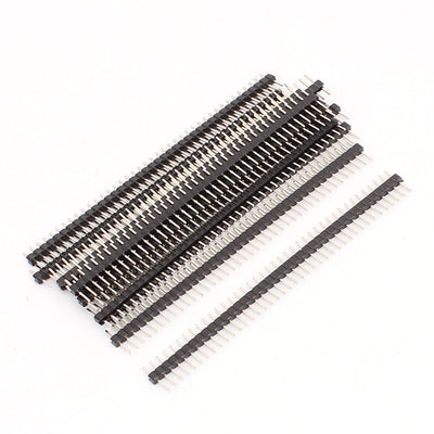 Harfington 13 Pcs 40 Pin 2mm Pitch Single Row Straight Header Connector Strip Bar