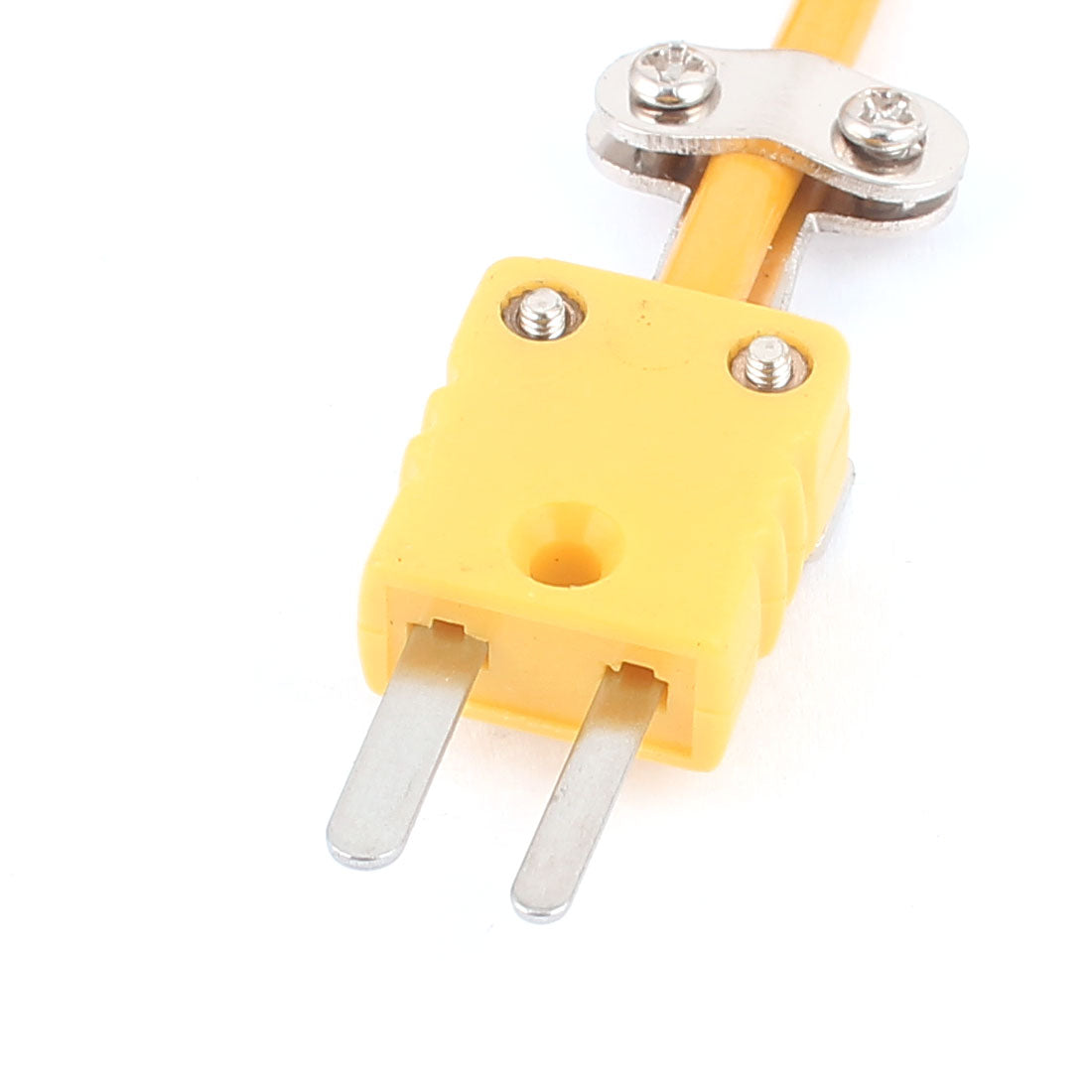 Harfington -50~+500 Celsius K Type Curved Head Tempreture Sensor Surface Thermocouple Probe 150mm x 6mm