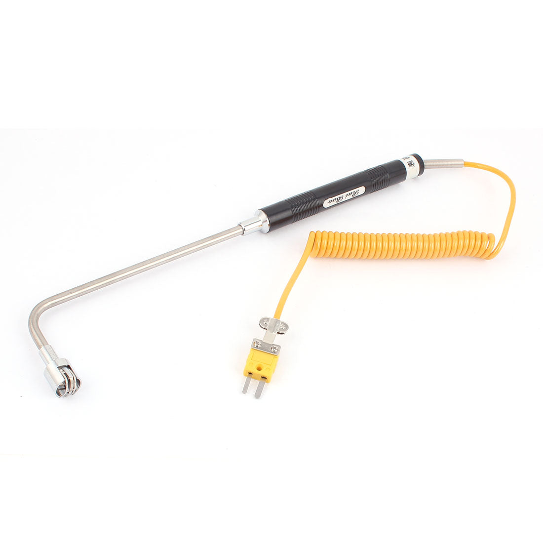 Harfington -50~+500 Celsius K Type Curved Head Tempreture Sensor Surface Thermocouple Probe 150mm x 6mm