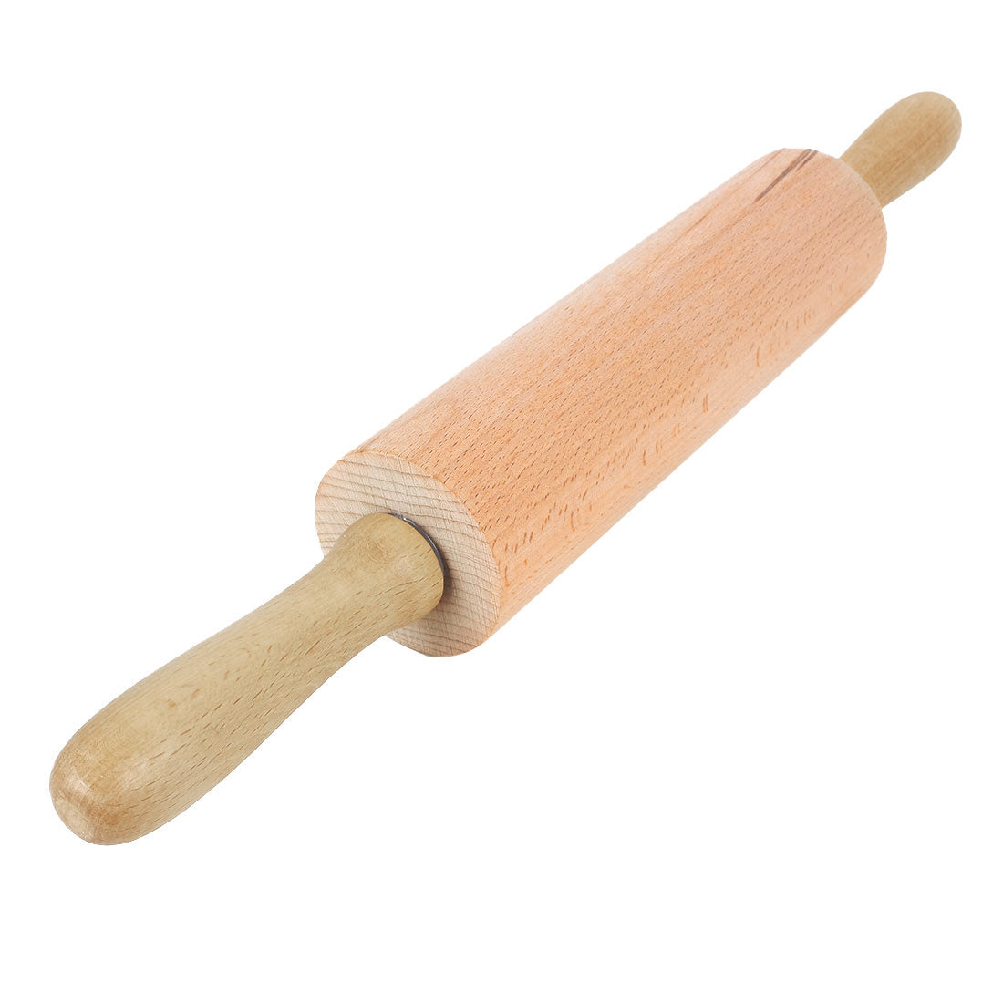 Harfington 18.3 Inch x 2.4 Inch Home Kitchen Flour Dough Non-Stick Wooden Rolling Pin