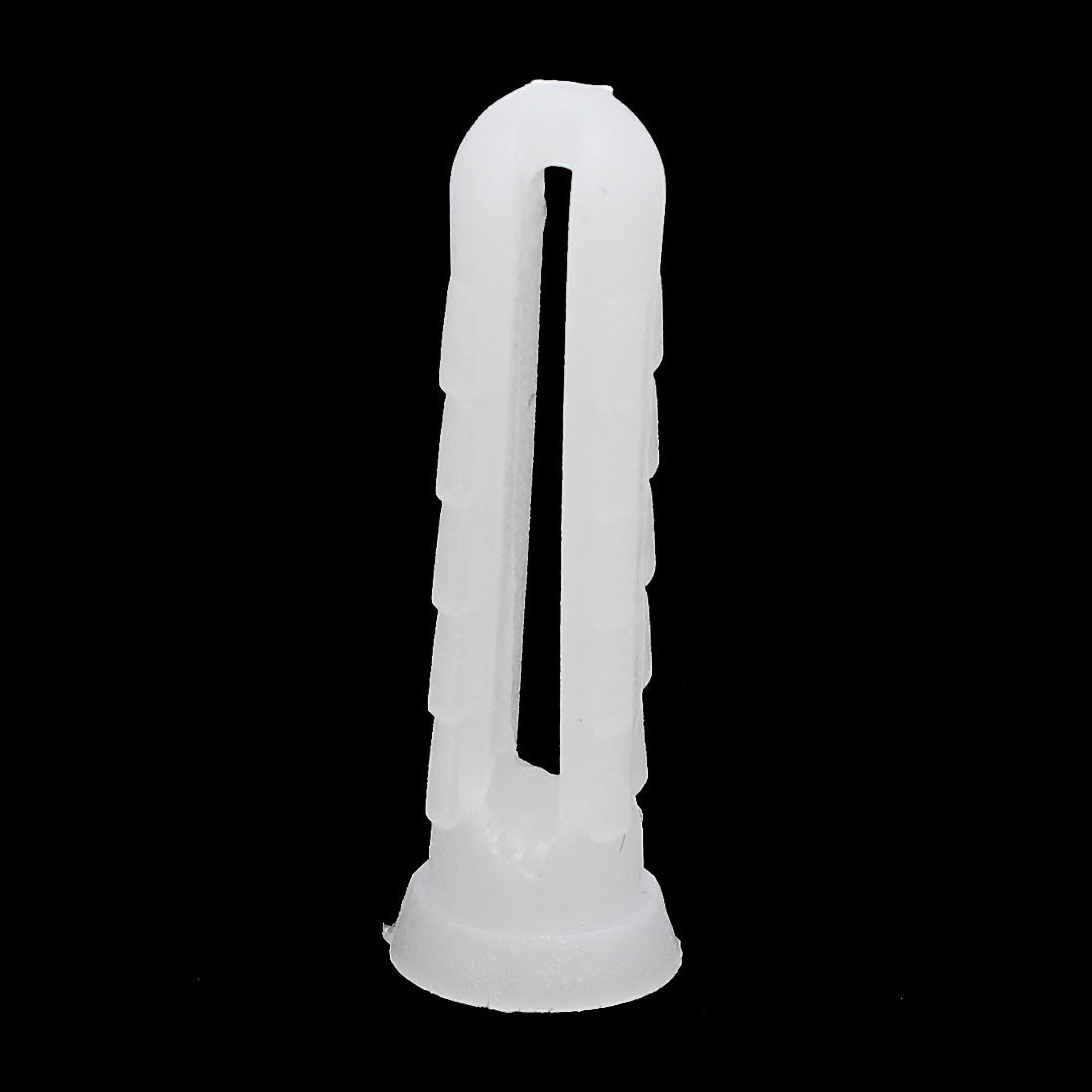 Harfington 25mm Length Plastic Expansion Bolt Wall Drywall Anchor White 100pcs