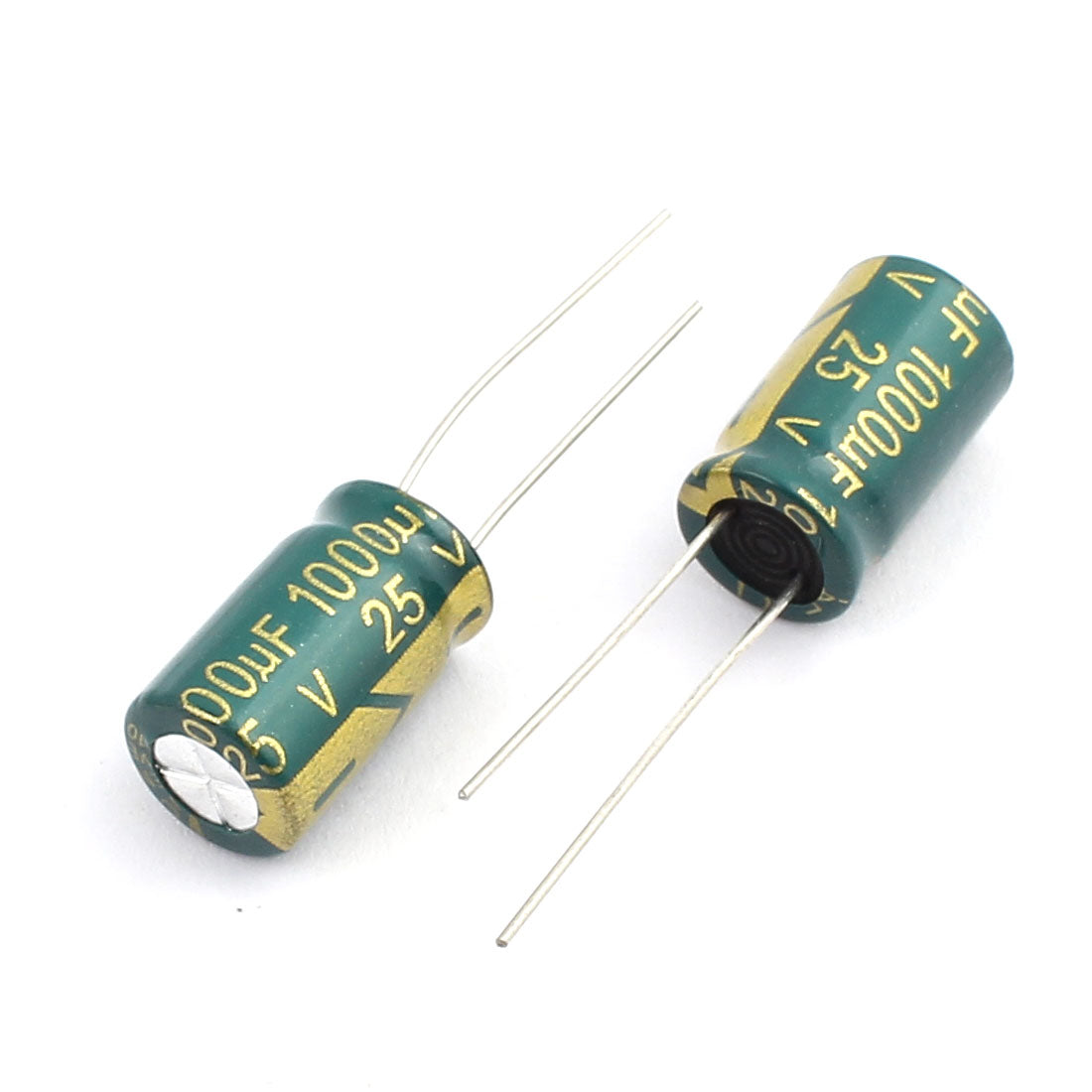 Harfington 18Pcs 25V 1000UF Aluminum Electrolytic Capacitors 105 degree Celsius 10x17mm