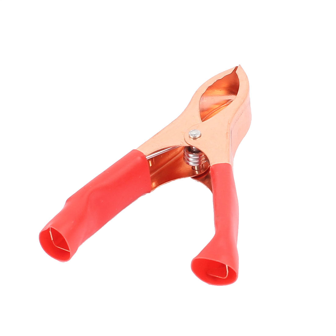 Harfington 15A Plastic Coated Handle Insulating Alligator Clip Clamp Car Battery Test Black Red 8 Pcs