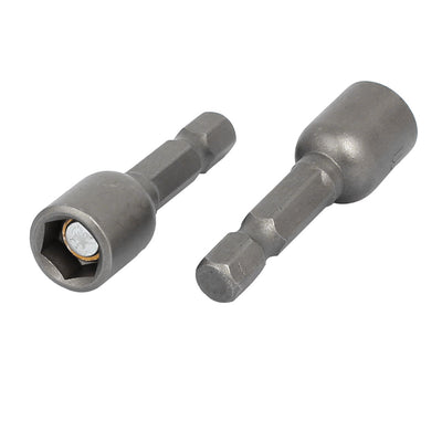 Harfington 8mm 5/16-inch Socket 1/4-inch Hex Shank Nut Driver Adapter Drill Bits 5pcs