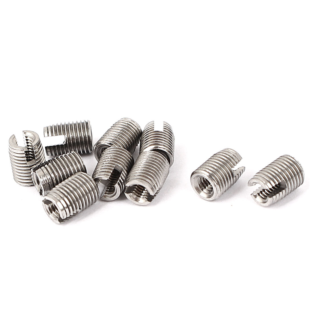 Harfington M4.5 x M2.5 Stainless Steel Self Tapping Threaded Inserts 10 Pcs