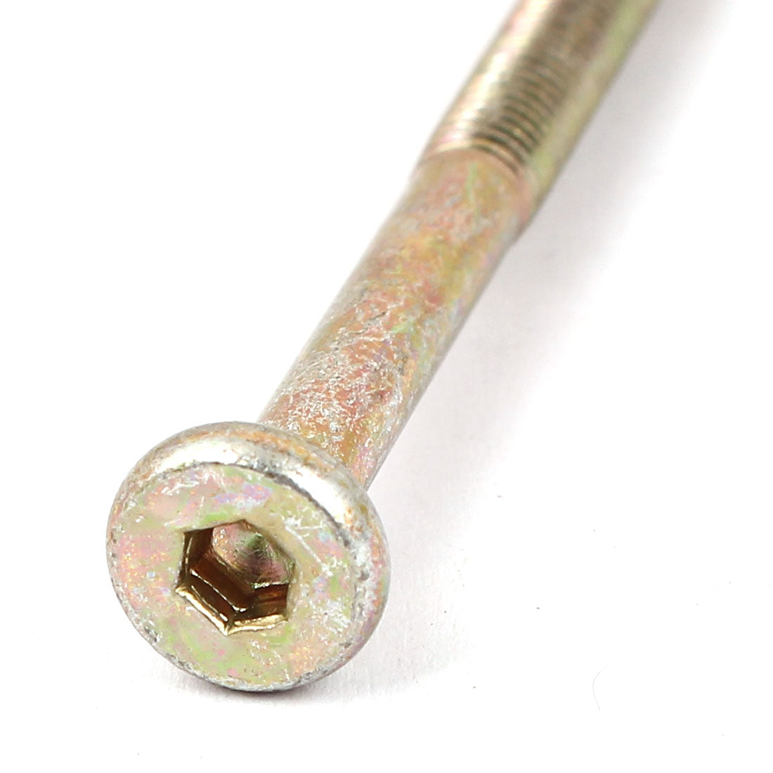 Harfington M6 x 55mm Male Threaded Hex Socket Head Cap Screws 85mm Length 8 Pcs