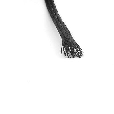 Harfington 15 Meters Length 8mm Width Nylon Braided Expandable Sleeving Cable Harness