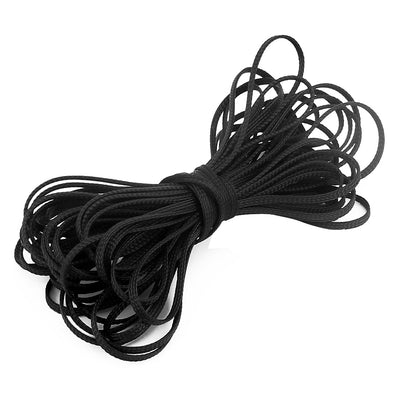 Harfington 15 Meters Length 4mm Width Nylon Braided Expandable Sleeving Cable Harness
