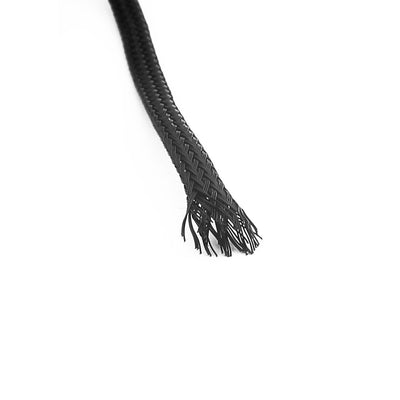 Harfington 15 Meters Length 4mm Width Nylon Braided Expandable Sleeving Cable Harness
