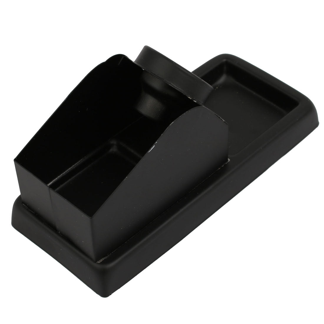 Harfington 155mm Length 60mm Width Black Rectangular Base Stand Holder for Soldering Iron