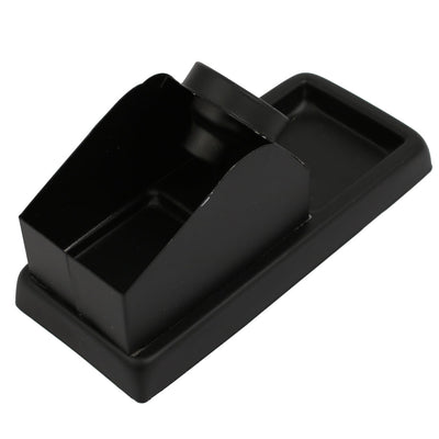 Harfington 155mm Length 60mm Width Black Rectangular Base Stand Holder for Soldering Iron