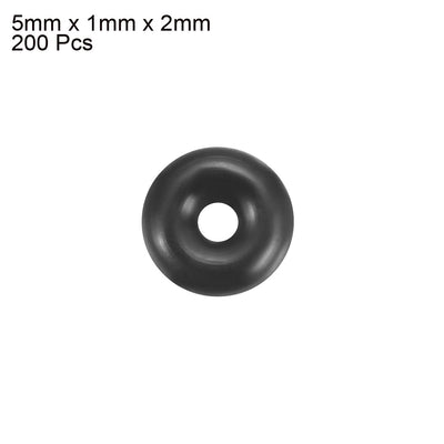 Harfington Nitrile Rubber O-Rings Metric Buna-N Sealing Gasket Pack of 200