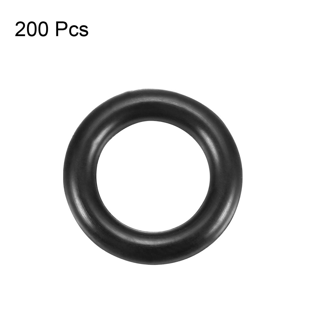 Harfington Nitrile Rubber O-Rings Metric Buna-N Sealing Gasket Pack of 200