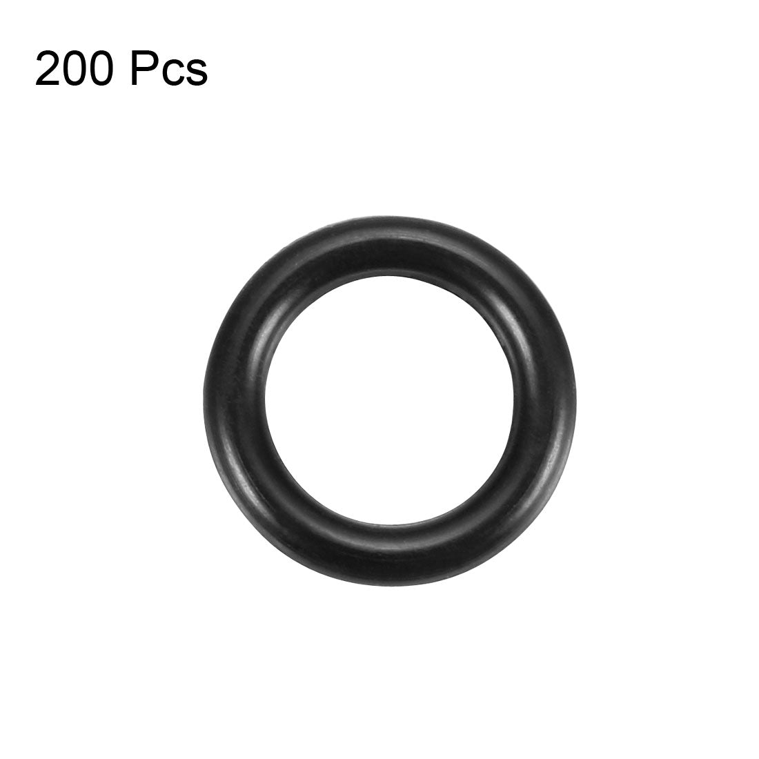 Harfington Nitrile Rubber O-Rings Metric Buna-N Sealing Gasket Pack of 200