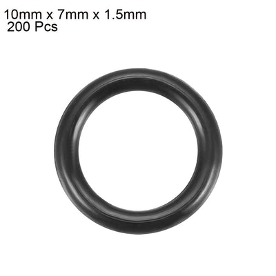 Harfington Nitrile Rubber O-Rings Metric Buna-N Sealing Gasket Pack of 200