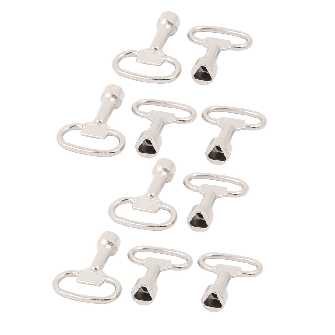 Harfington Triangle Socket Spanner Key 10pcs for 9mm x 8.5mm Triangular Panel Lock