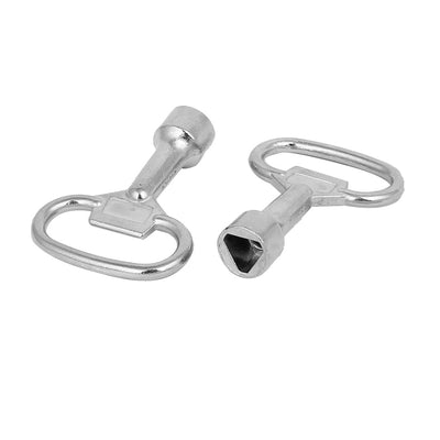 Harfington Triangle Socket Spanner Key 2pcs for 9.5mm x 8.5mm Triangular Panel Lock