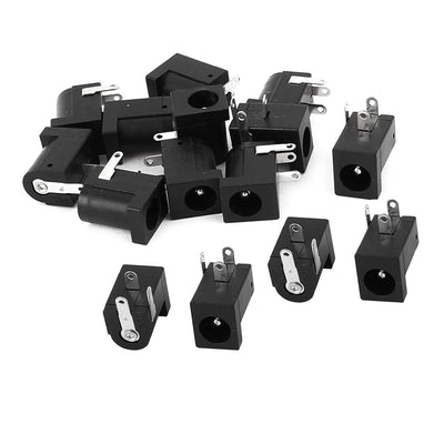 Harfington 15PCS  DC Power Supply socket Jack Female Outlet Charger Connector 5.5mm x 2.1mm