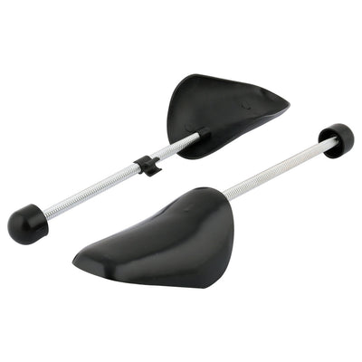 Harfington 13" Long Flexible Spring Shoes Stretcher Expander Shaper Black Silver Tone Pair