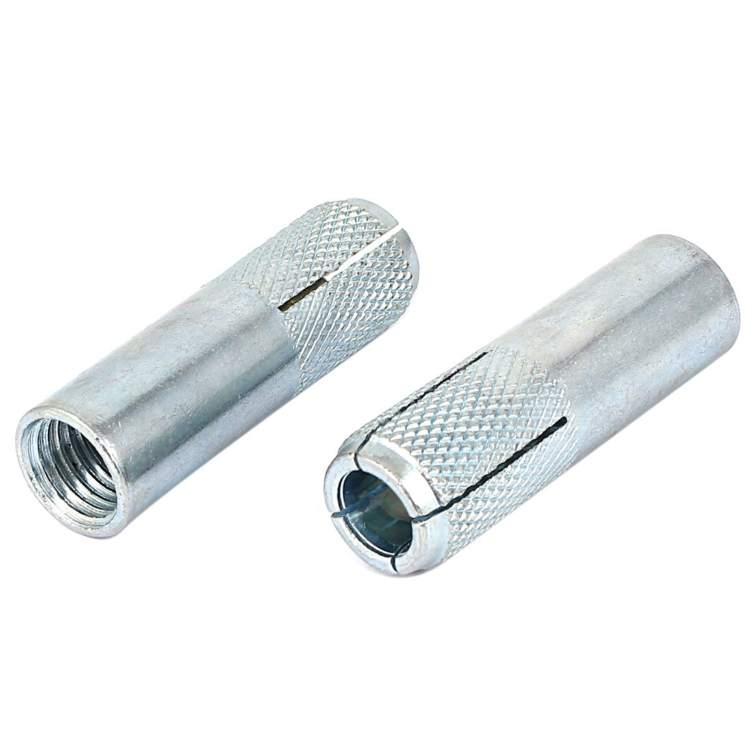 Harfington 64mm Long  Metal M16 Threaded  Expansion Bolt Sleeve Anchors Tool 2pcs