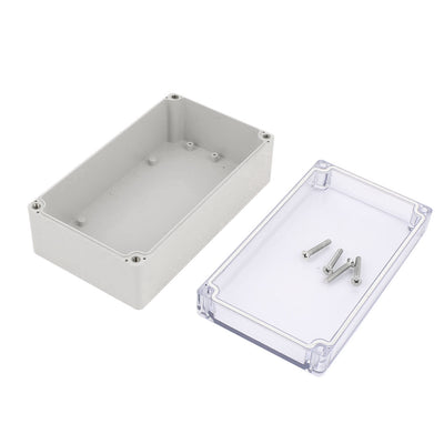 Harfington 158mm x 90mm x 60mm Clear Cover Dustproof IP65 Enclosure Case DIY Junction Box